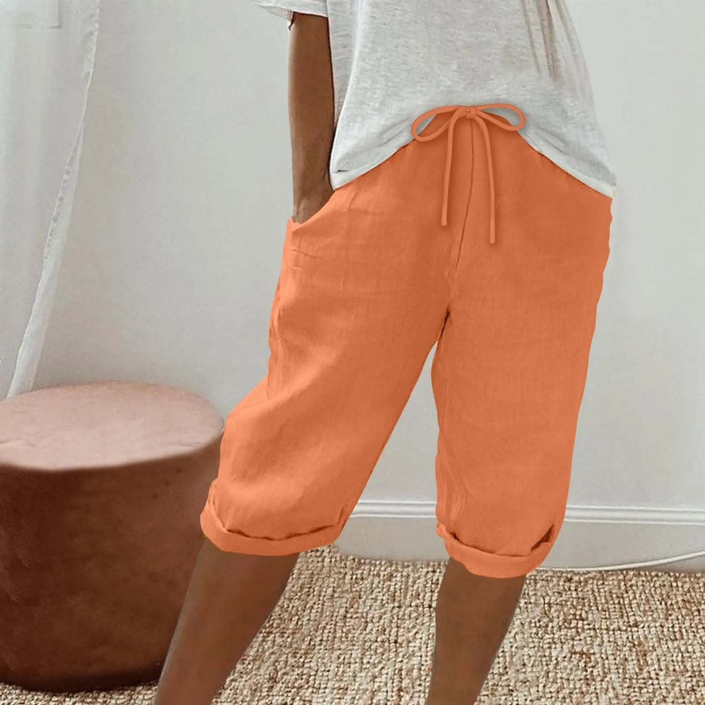 Casual Cotton Linen Pants
