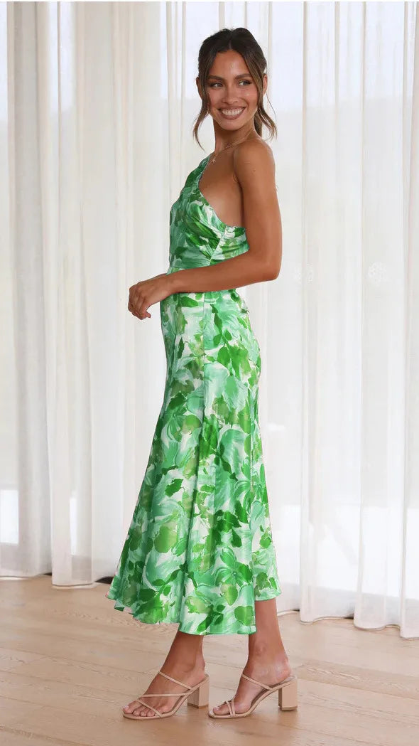 Elegantes Kleid mit Blumenmuster