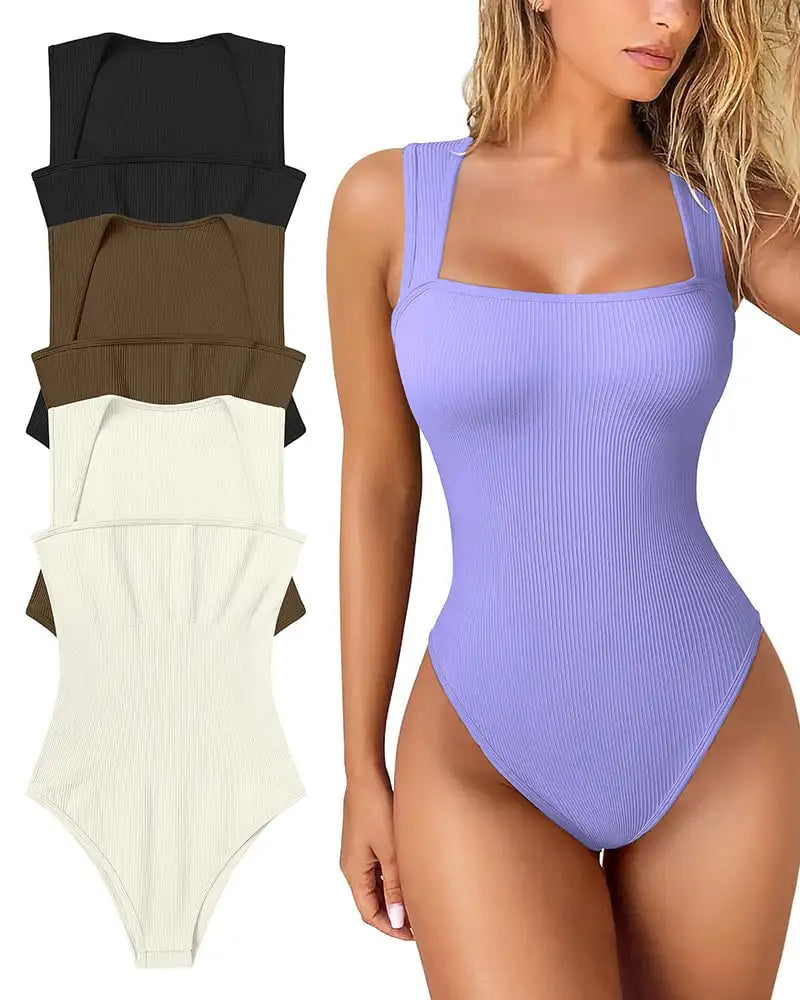 Ärmelloses Tanktop mit Bauchkontrolle