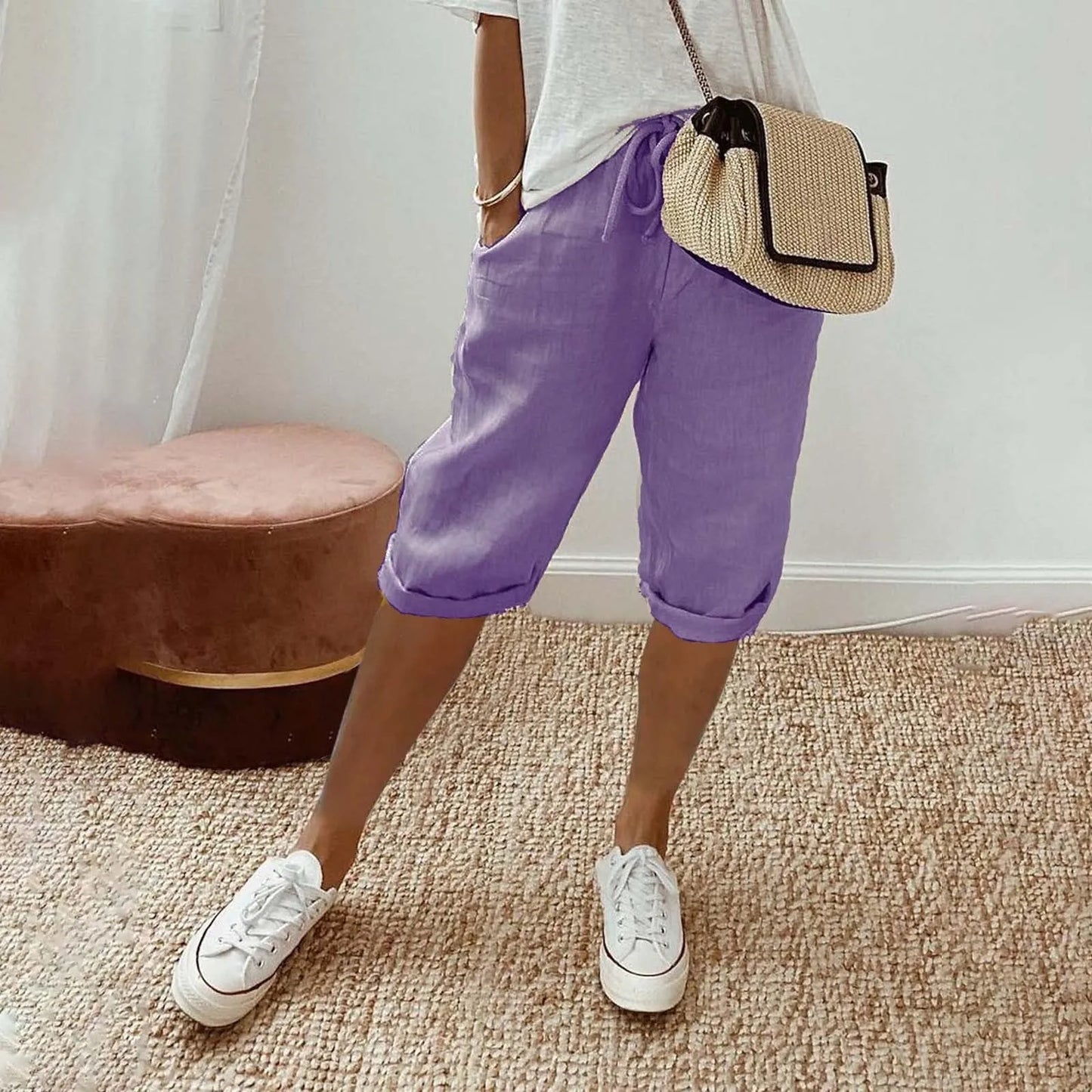 Casual Cotton Linen Pants