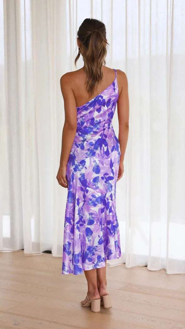Elegantes Kleid mit Blumenmuster