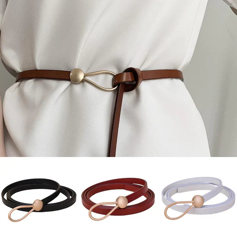 Mae - Eleganter Ledergürtel für Frauen