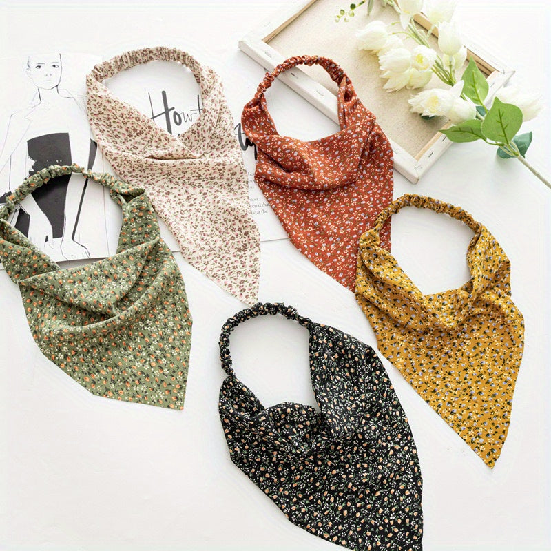 3Leaves Floral Haarbandana