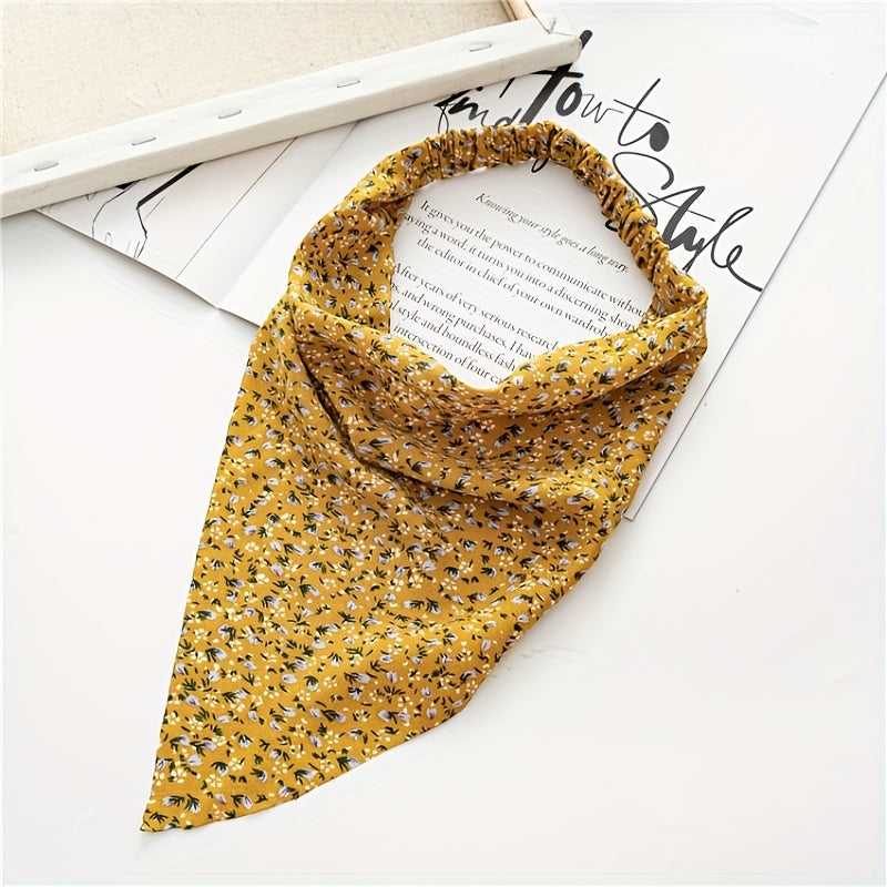 3Leaves Floral Haarbandana