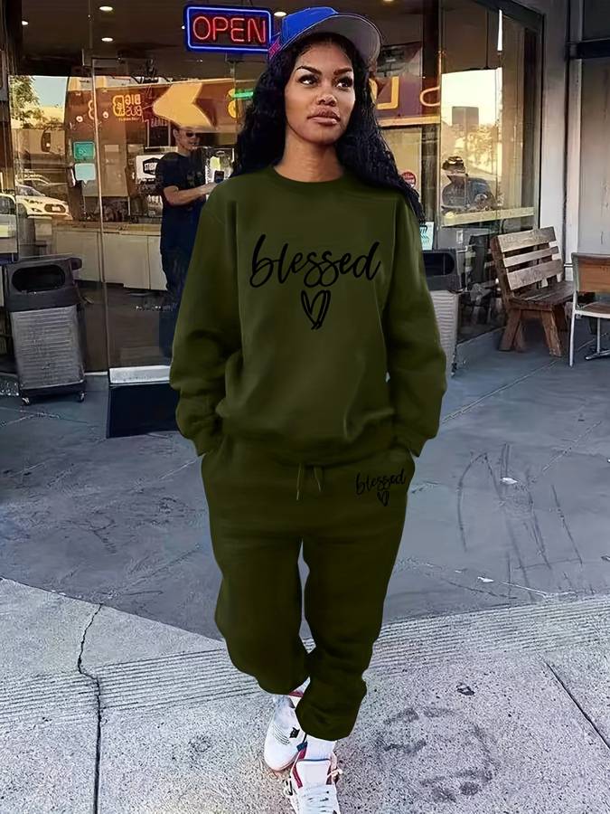 Blessy - Stilvolles und bequemes zweiteiliges Outfit für Frauen