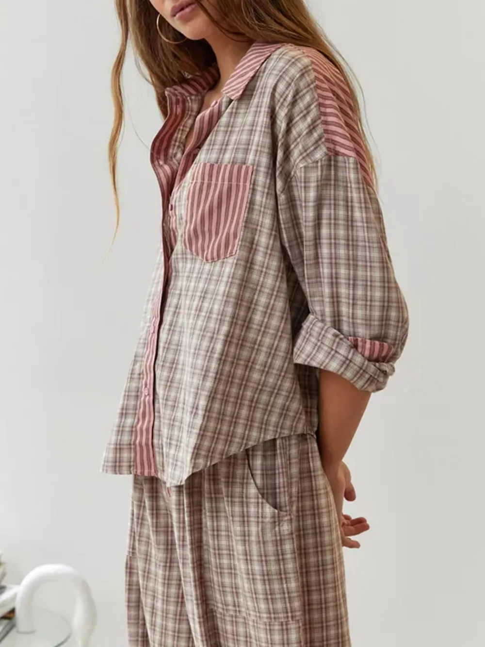 Maria - Niedliches und elegantes Pyjamaset für Damen