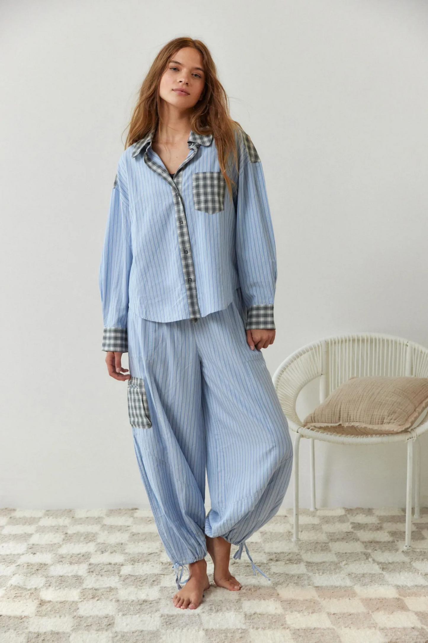 Maria - Niedliches und elegantes Pyjamaset für Damen
