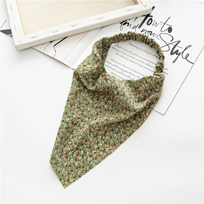 3Leaves Floral Haarbandana