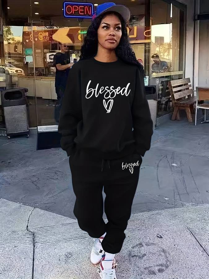 Blessy - Stilvolles und bequemes zweiteiliges Outfit für Frauen