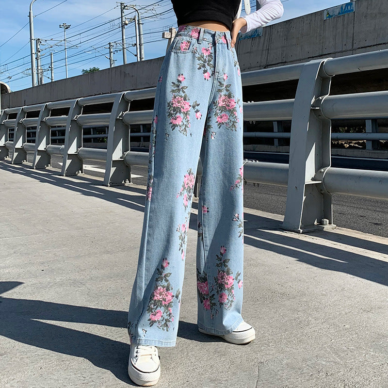 Emma | Hochgeschlossene Hose, süß und frech, weites Bein