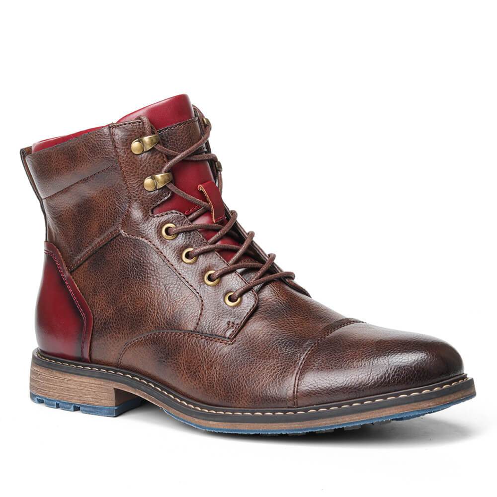 Aaron | Luxuriöse Leder-Oxford-Stiefel für ultimativen Komfort