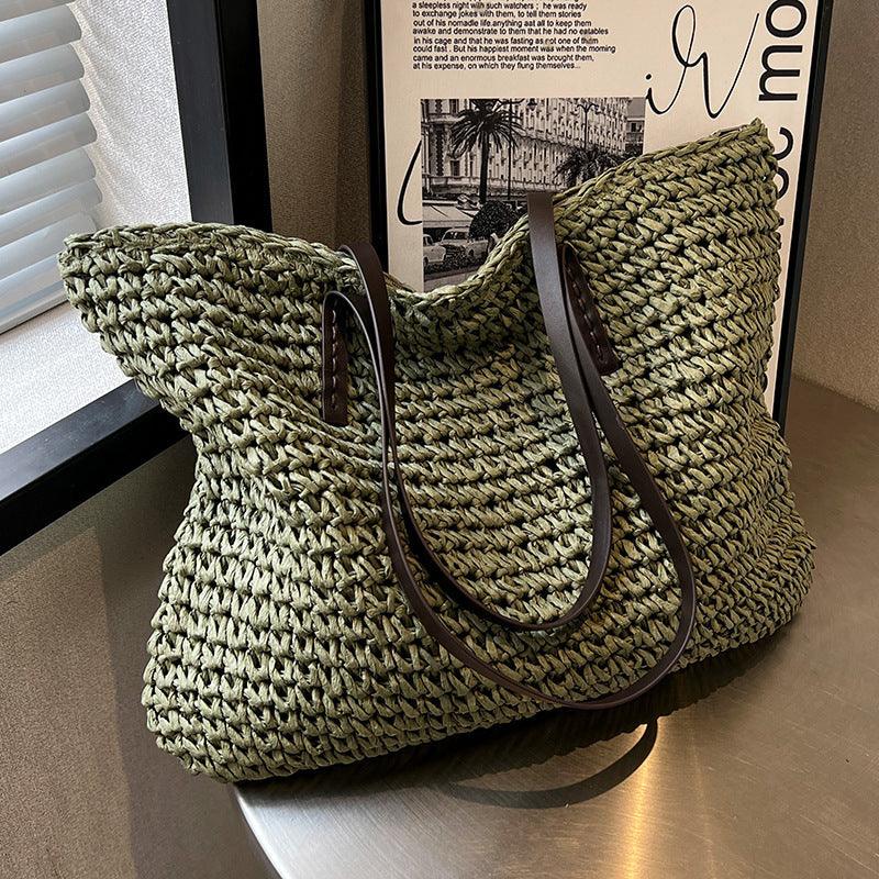 Schicke, handgefertigte Strandtasche für Frauen - Stephanie