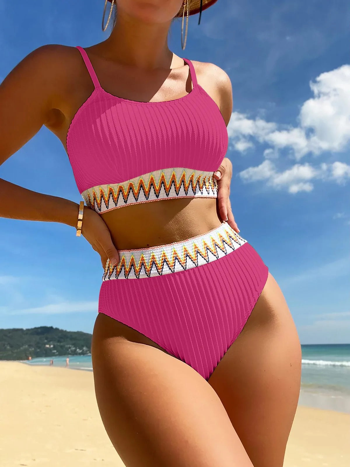 Clara - Schickes Bikini-Set mit hoher Taille für einen schmeichelhaften Look