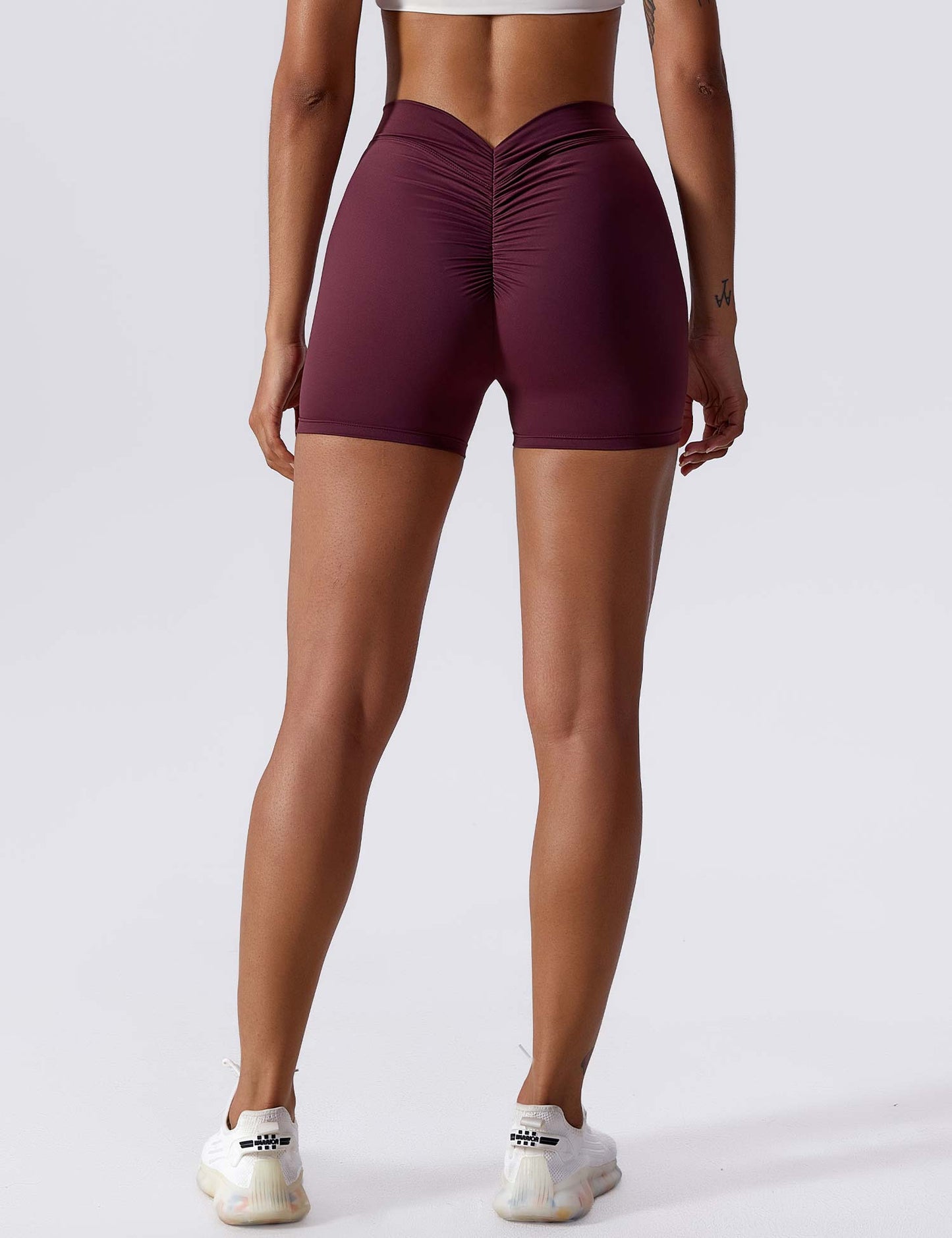 Samantha - Trendy Raffled Shorts für Frauen