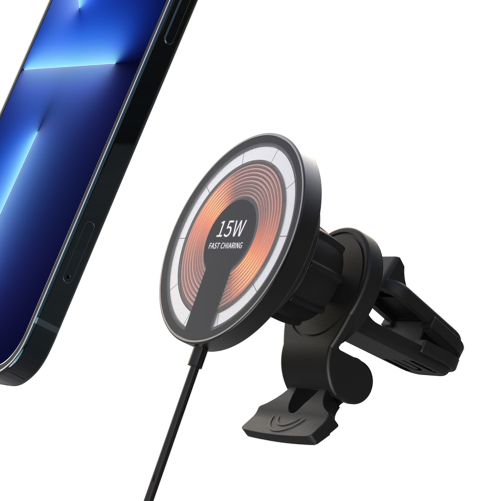 Abnehmbares 2-in-1 Auto-Magnetladegerät