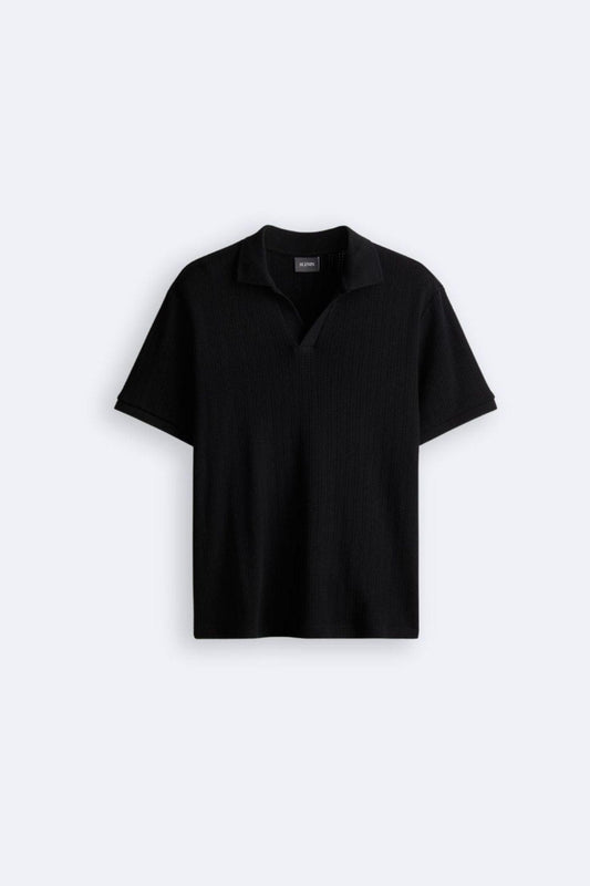 Stilvolles Strick-Poloshirt für einen eleganten Look