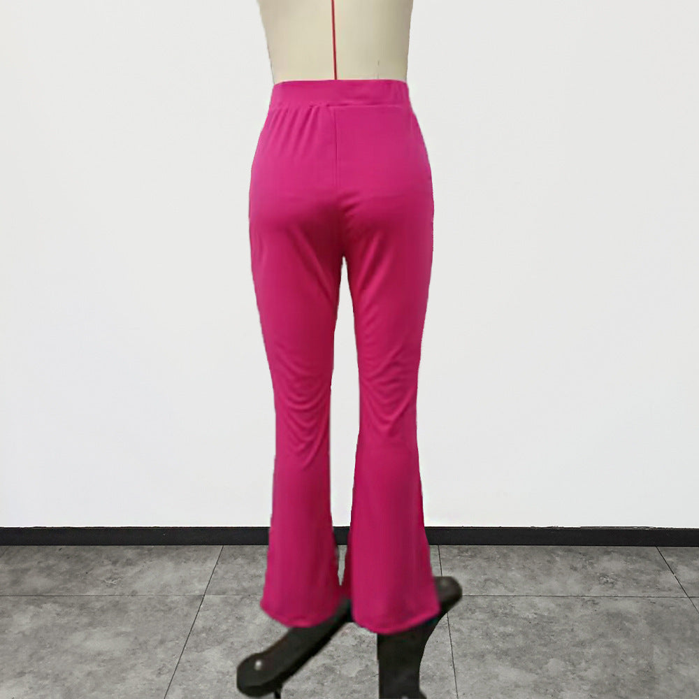Jimena | Hochtaillierte, hautenge Hose mit Stretch- und Shaping-Effekt