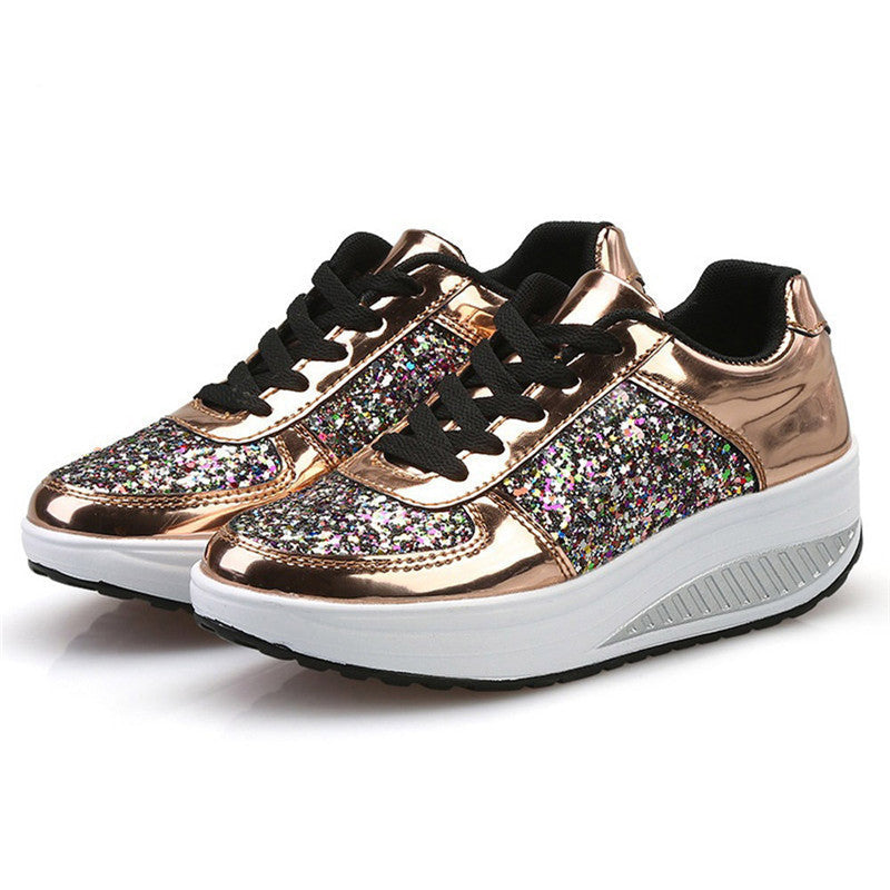 Odalys | Damen Sneakers mit Pailletten