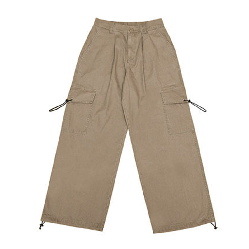 Marcela | Basic Cargohose mit weitem Bein im Retro-Stil für den Herbst