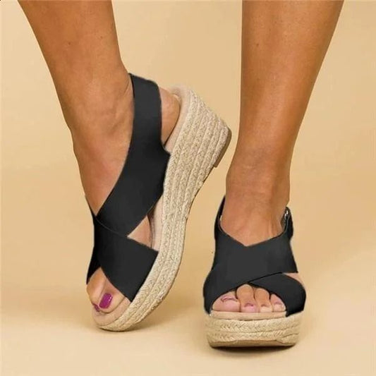 Courtney - Luxuriöse und bequeme Sommersandalen für Frauen