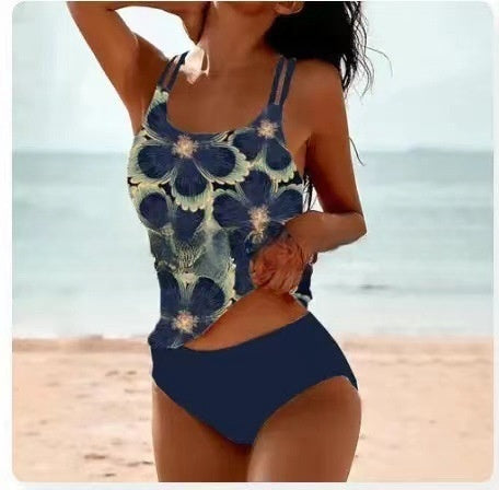 Prymrose | Stylischer bedruckter Tankini Badeanzug