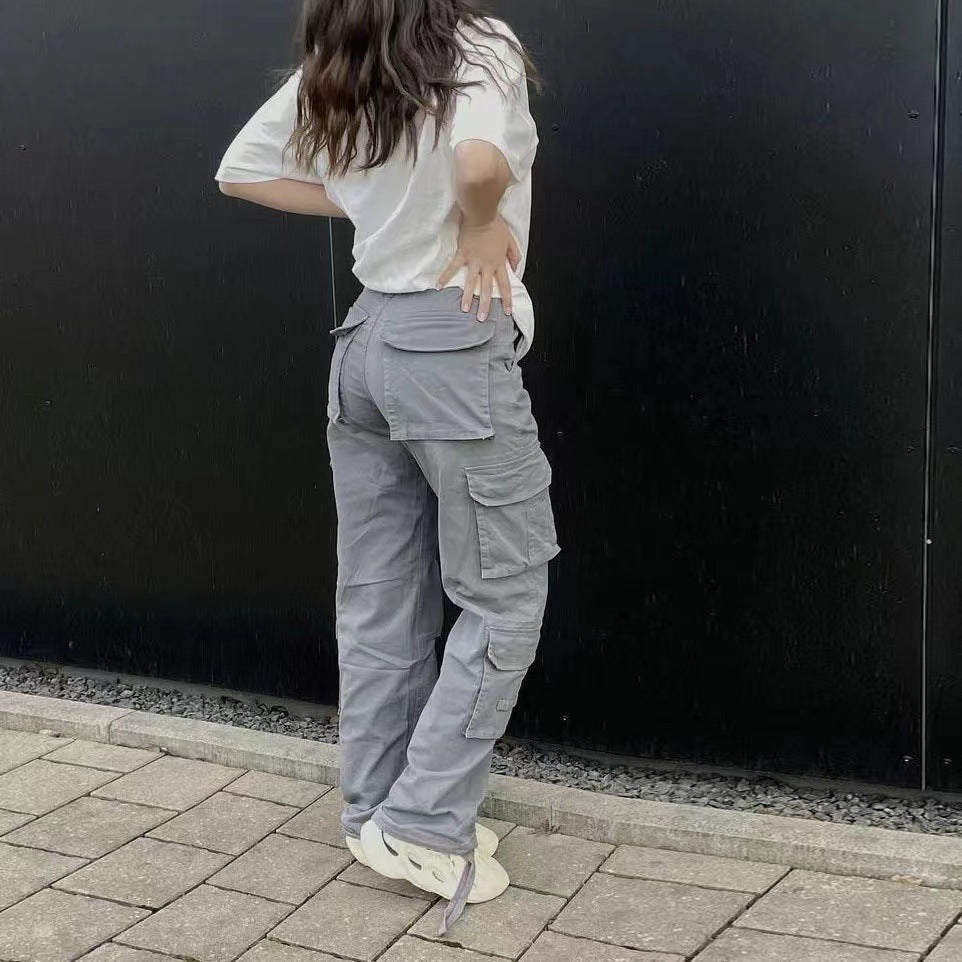 Constanza | Hip-Hop Streetstyle Cargohose mit niedrigem Bund