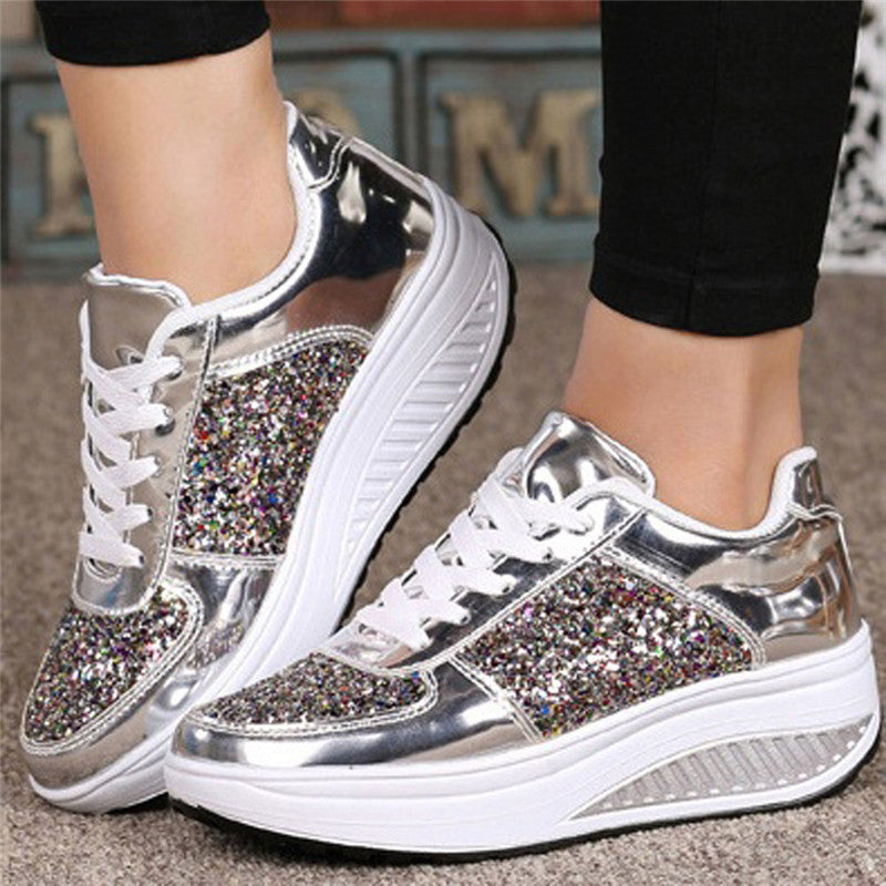 Odalys | Damen Sneakers mit Pailletten