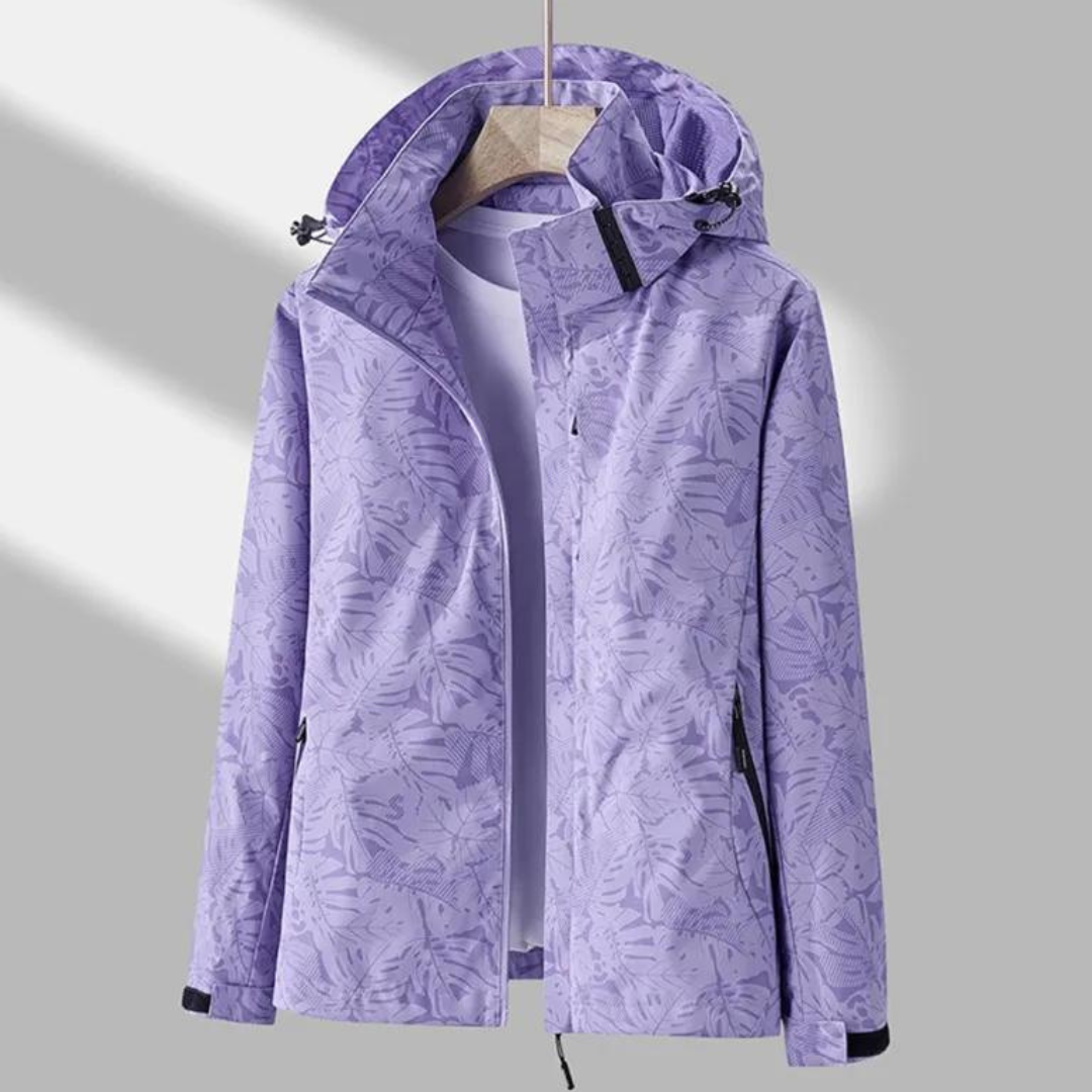 Lily - Elegante Frühlings-Windjacke mit Kapuze für Frauen