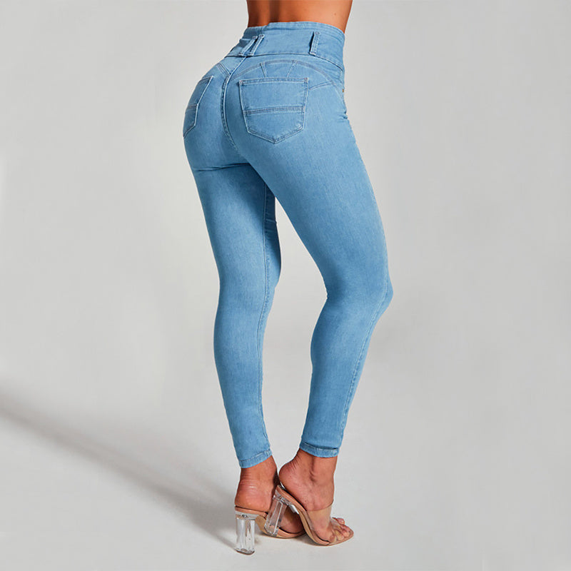 Camila | Women's skinny jeans with shaping effect and hip enlarger