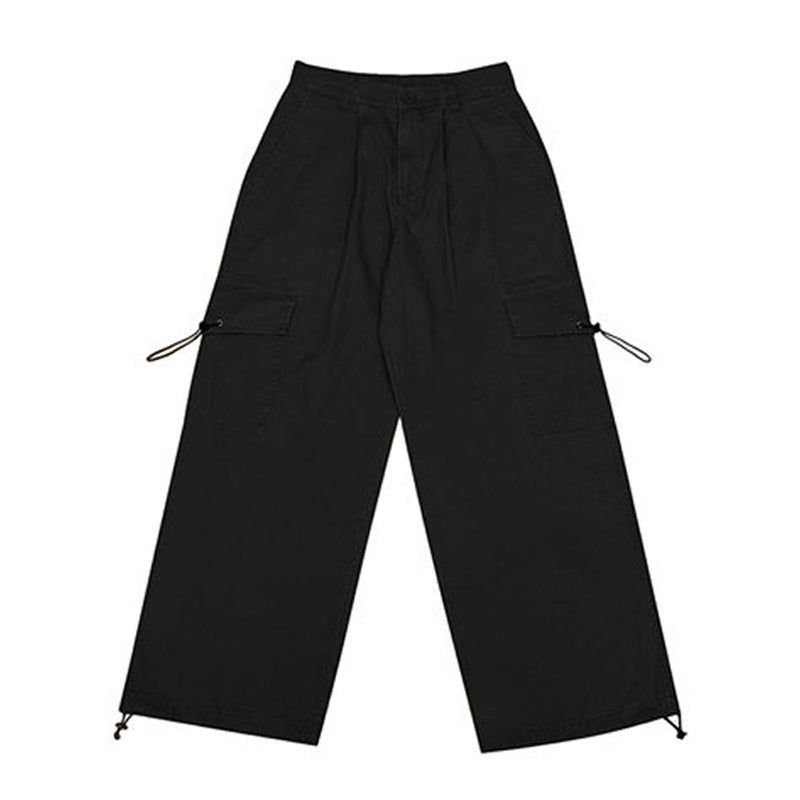Marcela | Basic Cargohose mit weitem Bein im Retro-Stil für den Herbst