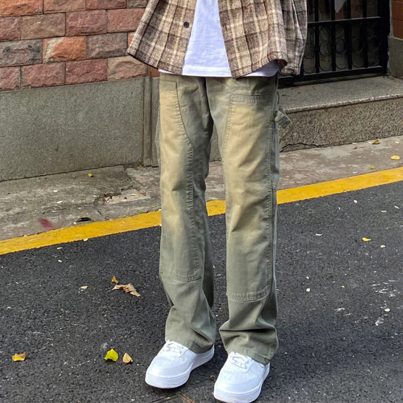 Arturo | Amerikanische Retro-Jeans mit schwerer Waschung im Vintage-Stil