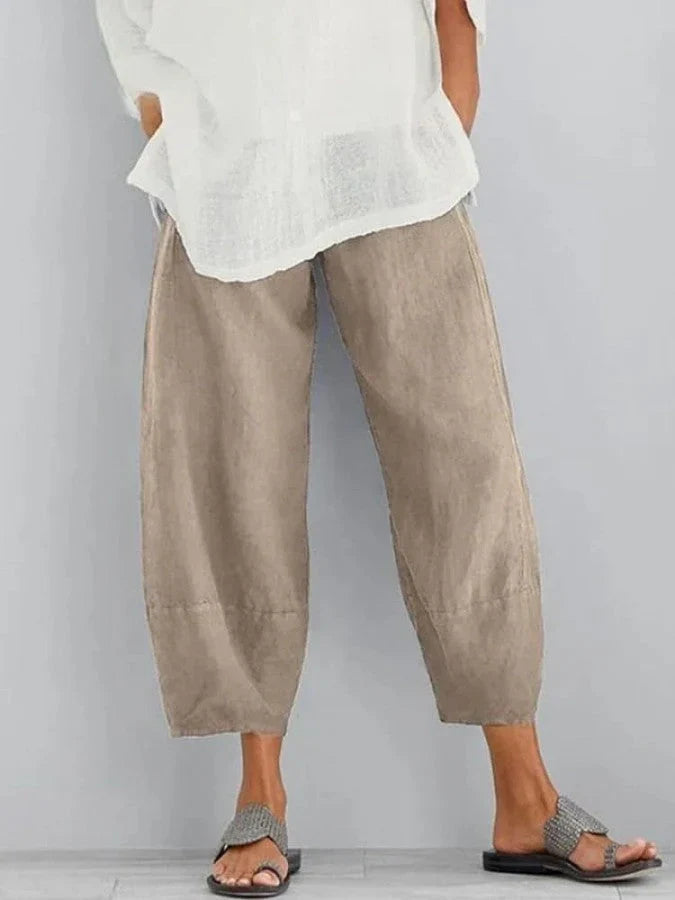 Marta | Freizeithose aus Leinen für Frauen