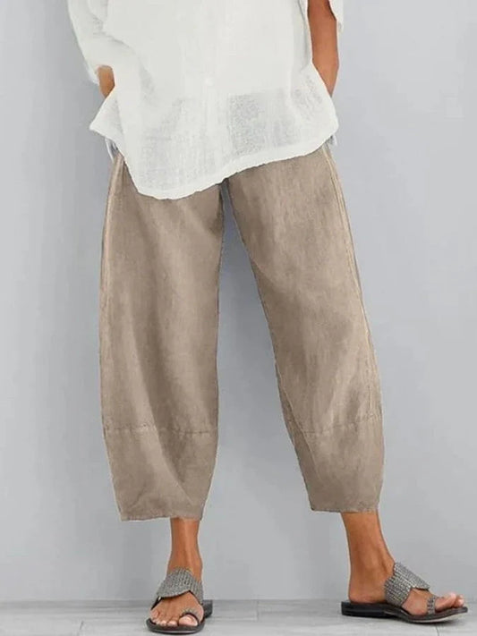 Marta | Freizeithose aus Leinen für Frauen