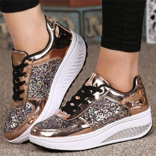 Odalys | Damen Sneakers mit Pailletten