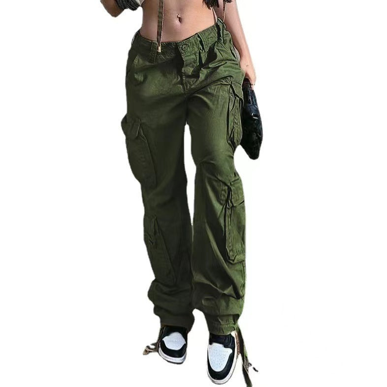 Constanza | Hip-Hop Streetstyle Cargohose mit niedrigem Bund