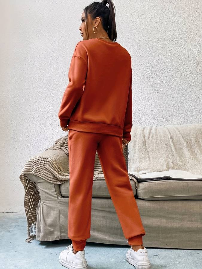 Joy - Elegantes Pullover- und Hosenset für Frauen