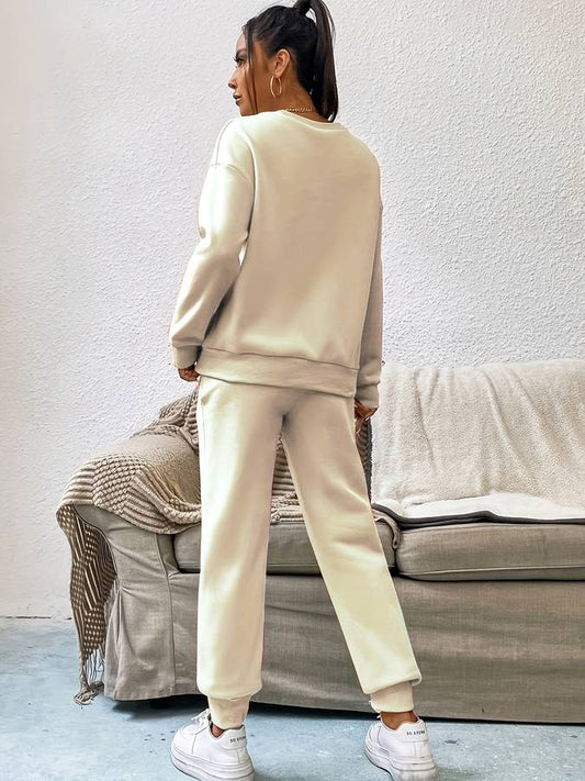 Joy - Elegantes Pullover- und Hosenset für Frauen