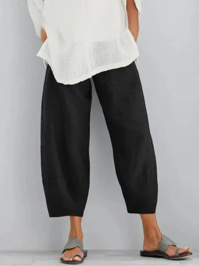 Marta | Freizeithose aus Leinen für Frauen