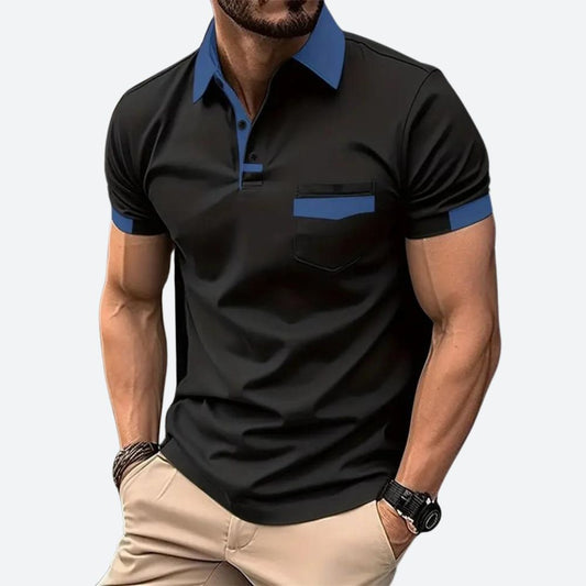 Stilvolles Poloshirt mit kurzen Ärmeln - Belirick