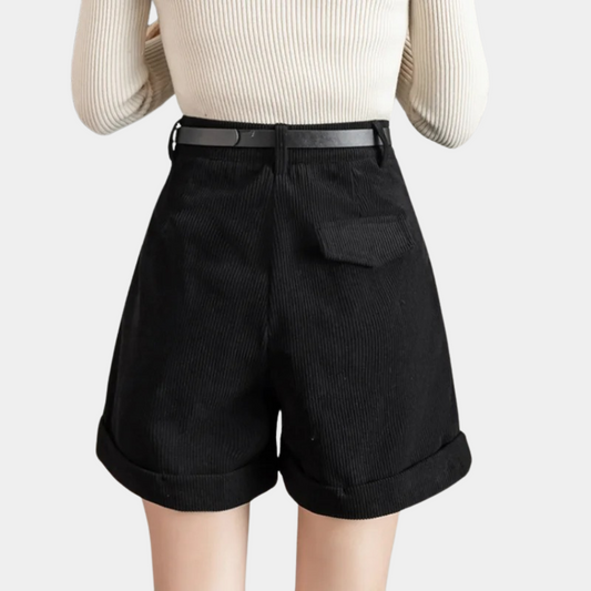Elmeena - Luxuriöse Cord-Shorts für Damen für ultimativen Komfort
