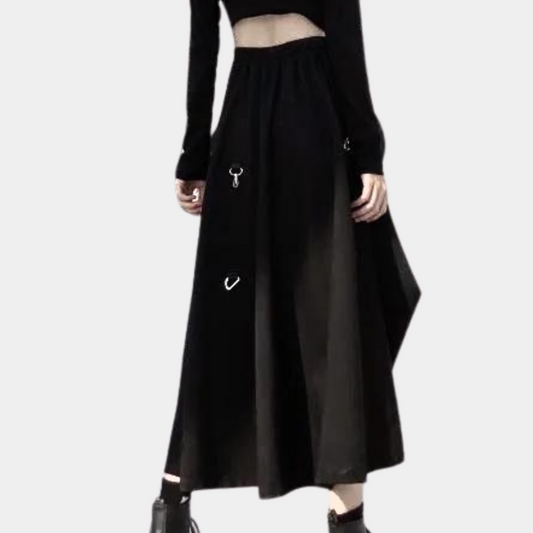 Trendiger asymmetrischer Rock für Frauen mit schickem Look