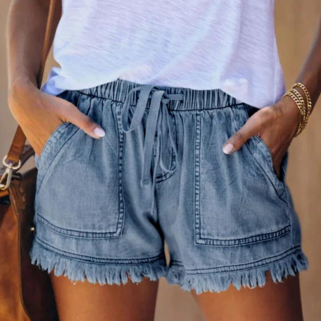 Delfine - Elegante und bequeme Damenshorts mit praktischen Seitentaschen