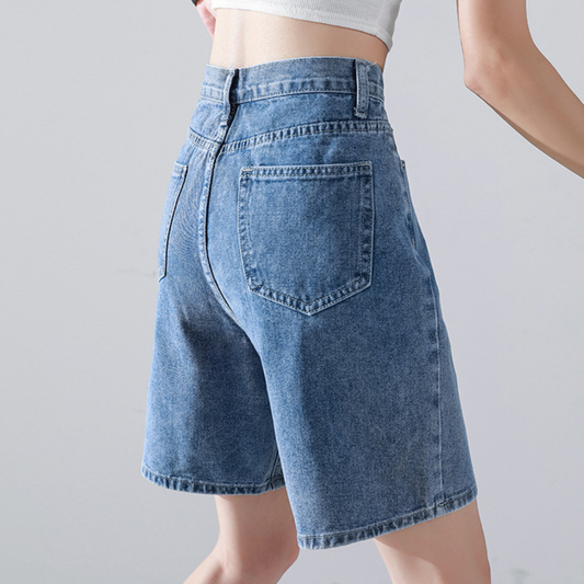 Liesel - Modische Damen Denim Shorts in trendigem Schnitt