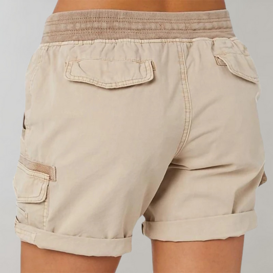 Stilvolle Dorthea - Hochtaillierte Damenshorts für jede Gelegenheit
