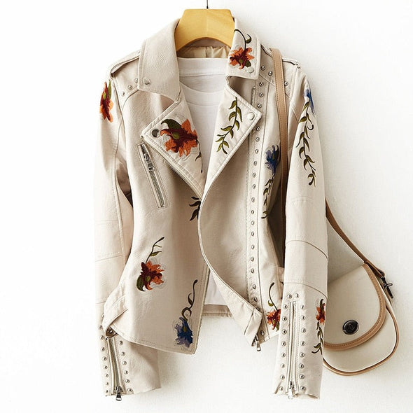Ivy - Stylische und bequeme Kunstlederjacke für Frauen