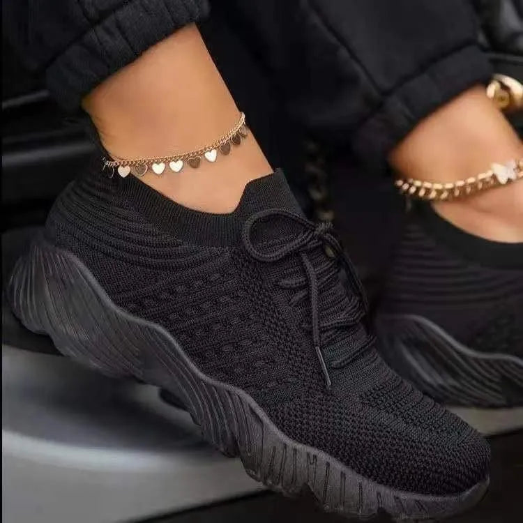 Stilvolle Priscilla Orthopädische Mesh Turnschuhe für Frauen