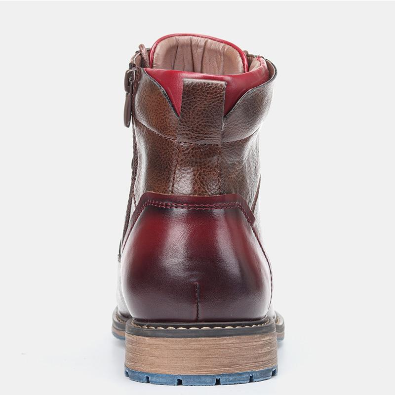 Aaron | Luxuriöse Leder-Oxford-Stiefel für ultimativen Komfort