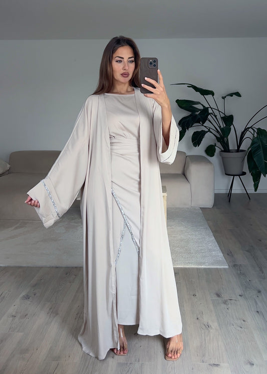 Zweiteiliges Kaftankleid
