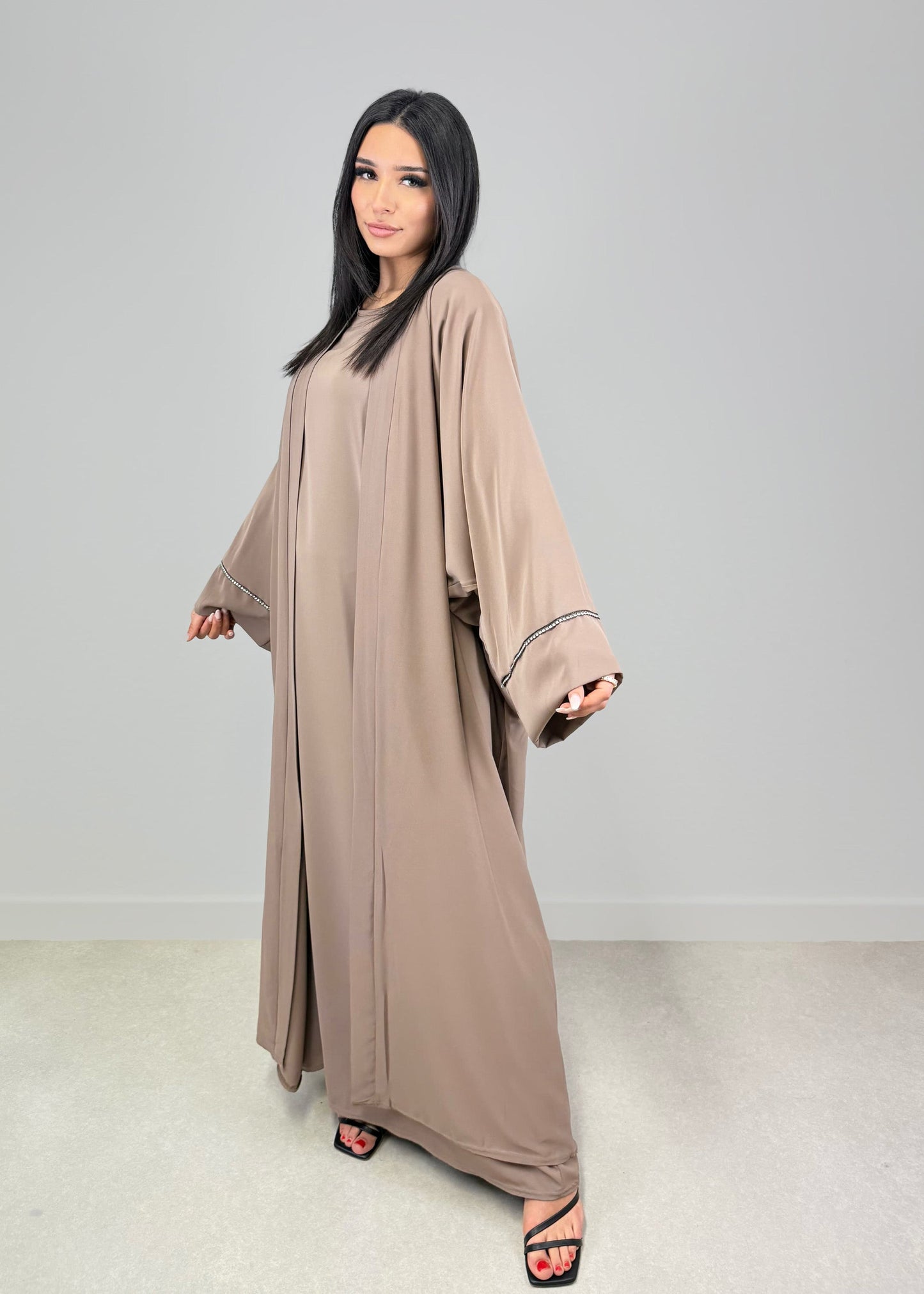Zweiteiliges Maxi-Set mit Kimono