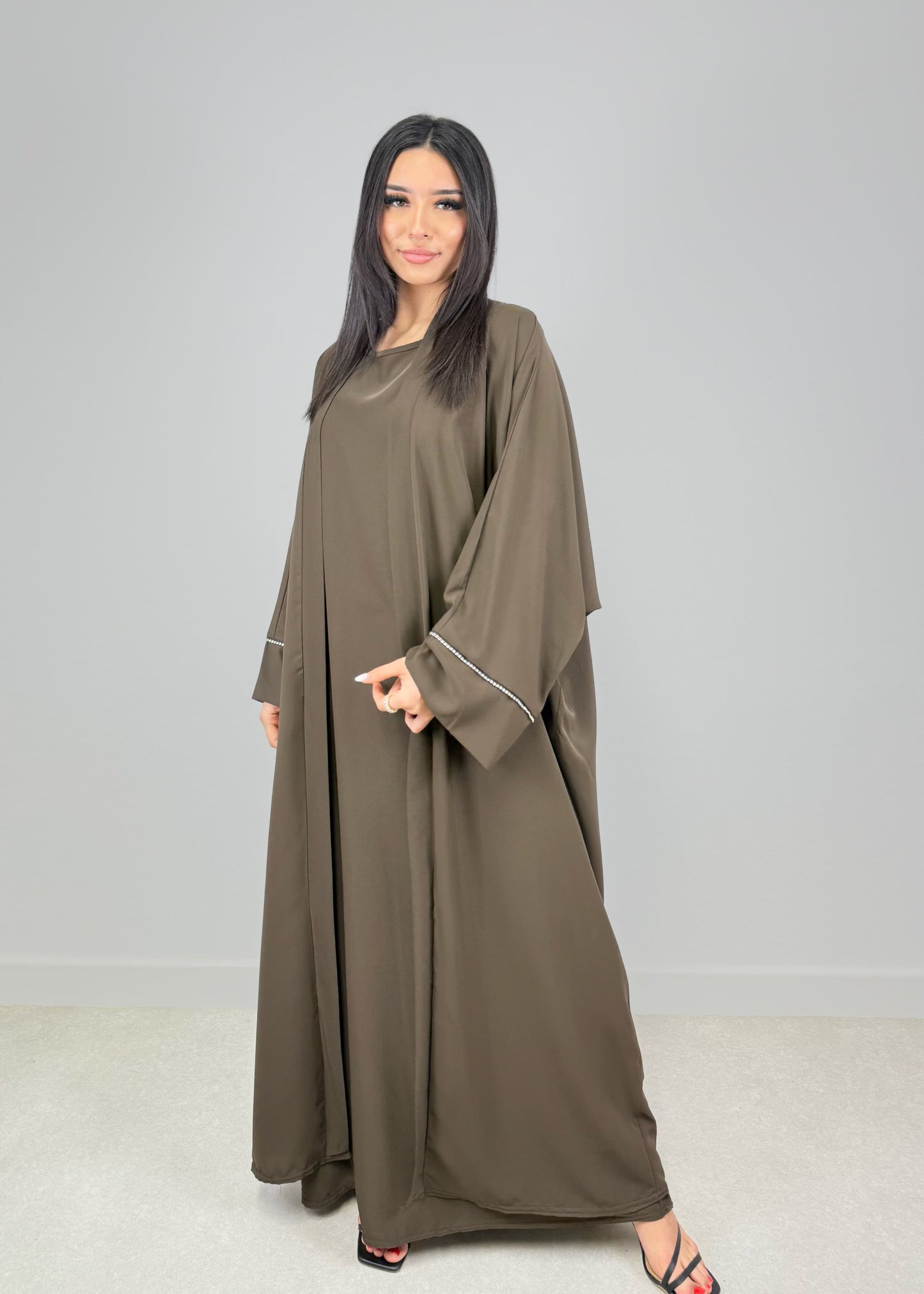 Zweiteiliges Maxi-Set mit Kimono